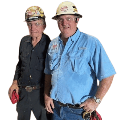 Two Burkes Fabrication Employees