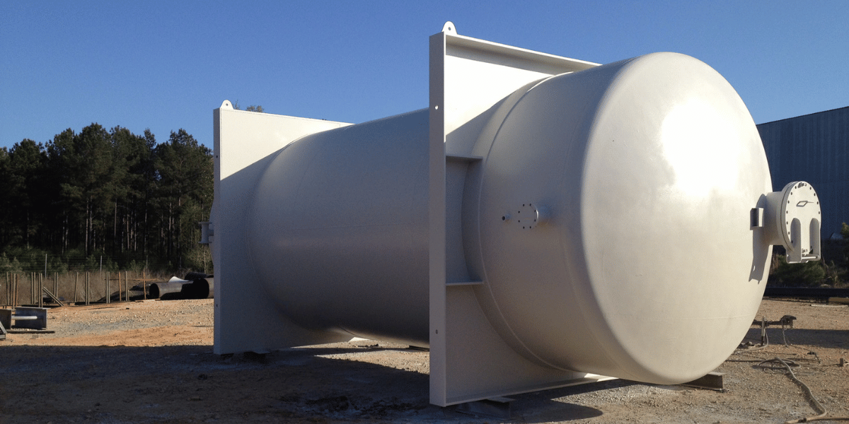 Burkes Fabrication Project, Painted Pressure Vessel
